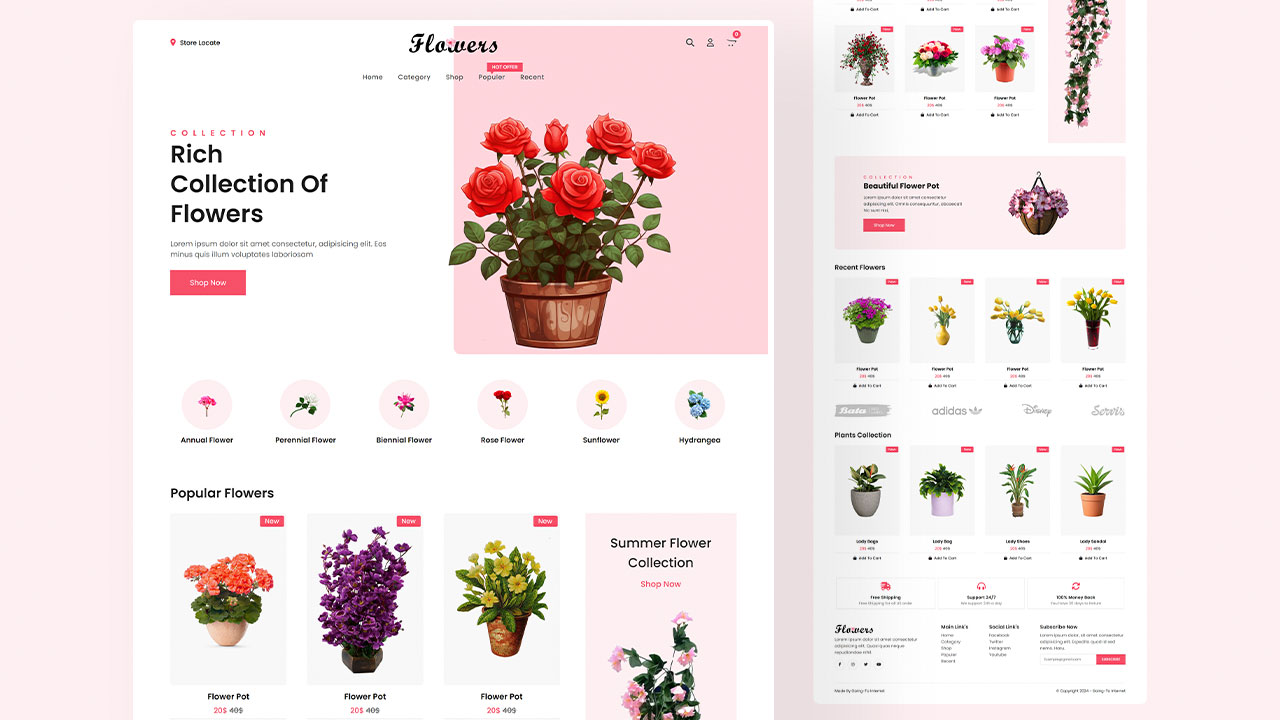 Site de prezentare - Modern